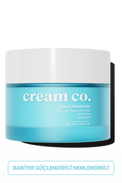 Su Bazlı Bariyer Onarıcı Cloud Moisturizer Yatıştırıcı Nemlendirici Yüz Kremi 50 ML Tüm Cilt Tipleri ürün görseli 1