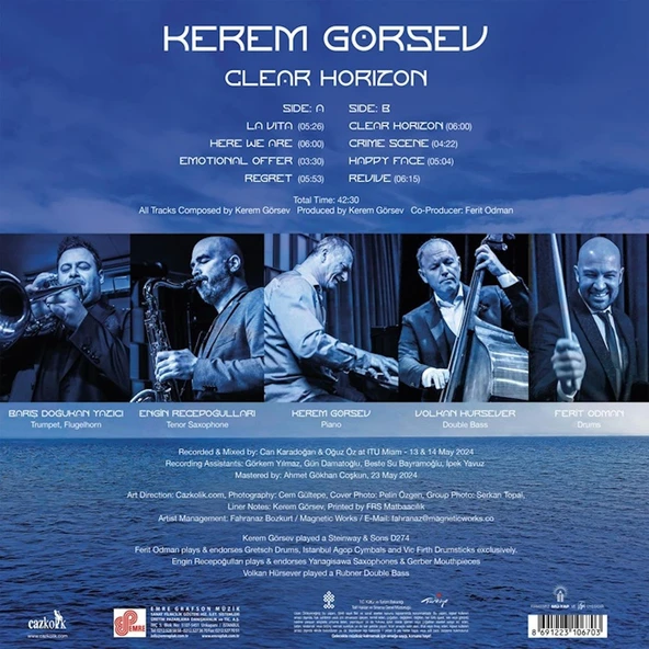 Kerem Görsev Clear Horizon - Plak - Resim 2