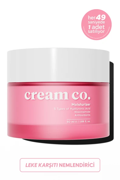 Su Bazlı Moisturizer Nemlendirici Aydınlatıcı Yüz Kremi | Hyaluronik Asit | 50 ML | Tüm Cilt Tipleri ürün görseli 1