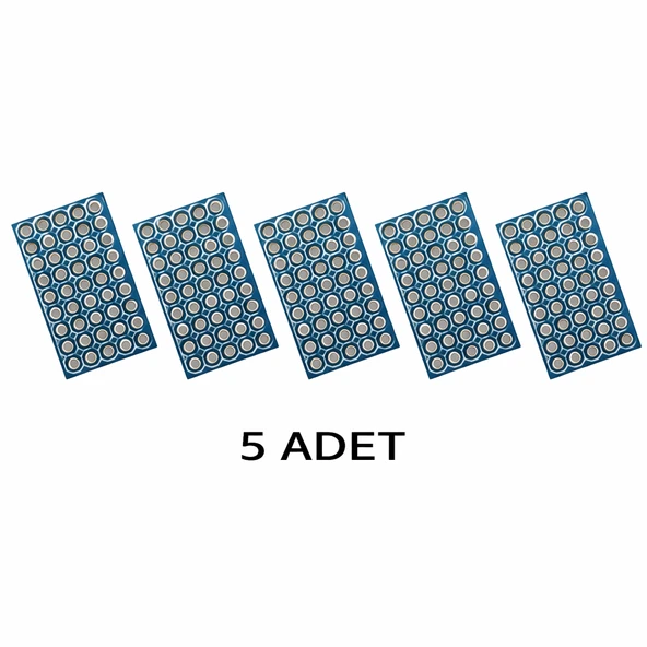 5 Adet 5X8 Proto Pcb  Pertinaks Elektronik Devre Prototip Deney K ürün görseli 1