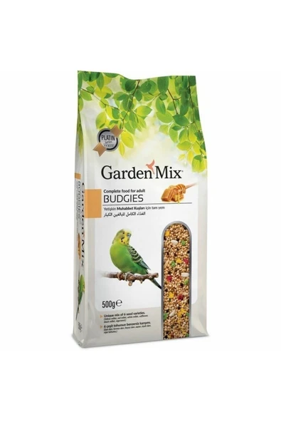 5 Adet 500 Gram Garden Mix Platin Ballı Muhabbet Yemi ürün görseli 1