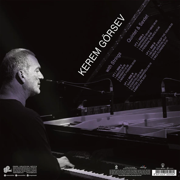 Kerem Görsev With Strings & Ouintet - Sextet 1-2 - 2'li Plak - Resim 2