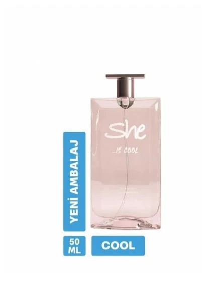 SHE Cool Kadın Parfümü Edt 50 ml - Resim 2