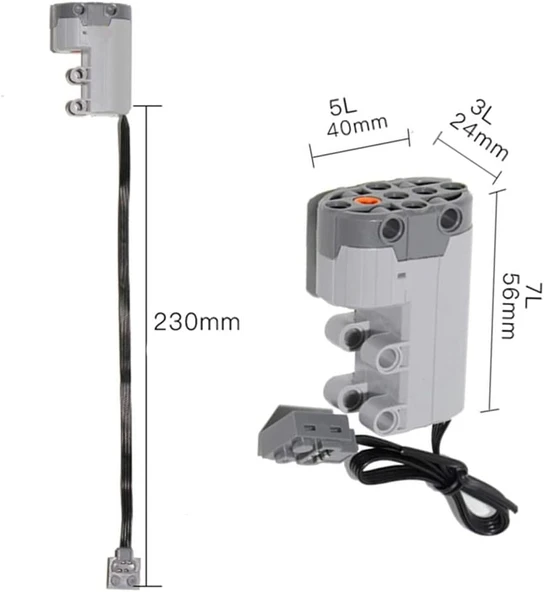 Lego 88004 Power Functions Servo Motor - Resim 2