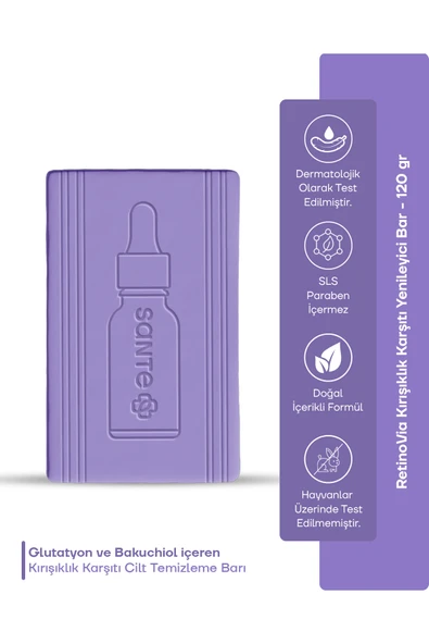 Retinovia Yaşlanma Karşıtı Cilt Yenileyici Retinol Içeren Kojik Asit Sabunu/barı 120 gr ürün görseli 1