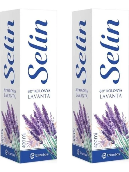 Selin Lavanta Kolonya Pet 400 Ml 2 Adet ürün görseli 1