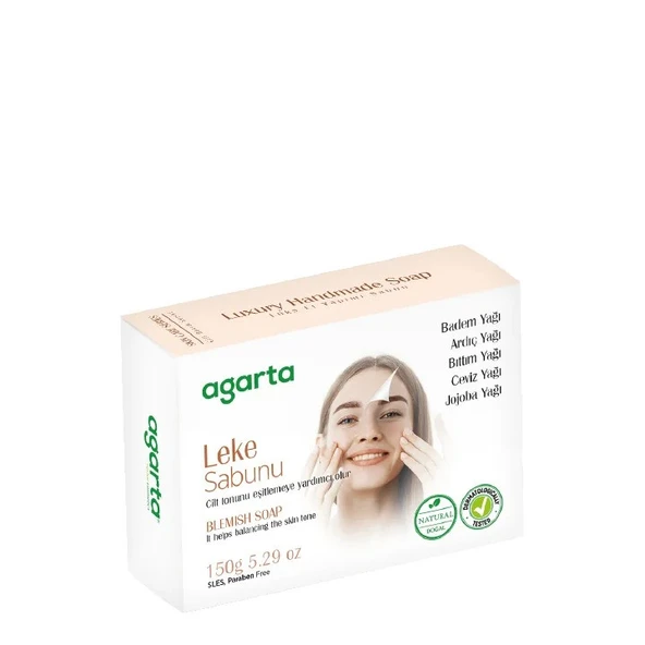 Agarta Doğal Bakım Lekeli Ciltler Sabunu 150 gr ürün görseli 1