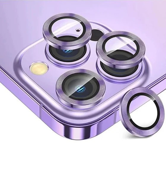 iPhone 11 Pro ve iPhone 12 Pro Uyumlu Lens Koruyucu (Temperli Cam Kamera Koruyucu) ürün görseli 1