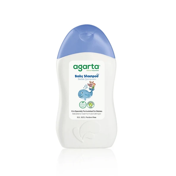 Agarta Doğal Erkek Bebek Şampuanı Saç ve Vücut 400 ML ürün görseli 1