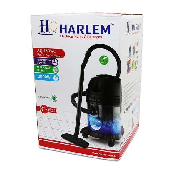 HARLEM HSV-1910-1710 ISLAK KURU VAKUMLU SÜPÜRGE 2200W (5433) ürün görseli 1