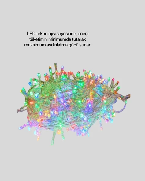 5m Led Işık Renkli - Resim 4