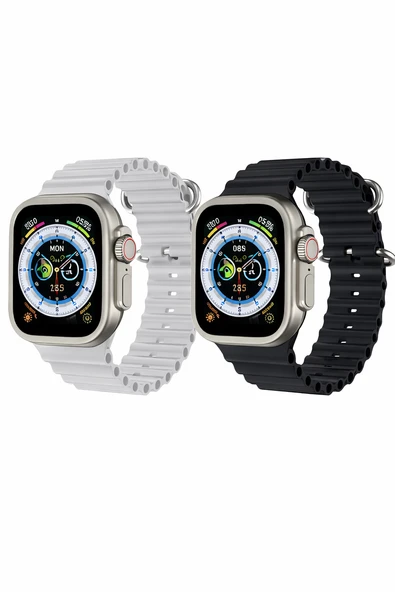 Ws18 Max Ultra Seris Akıllı Saat S Beden Gri ürün görseli 1