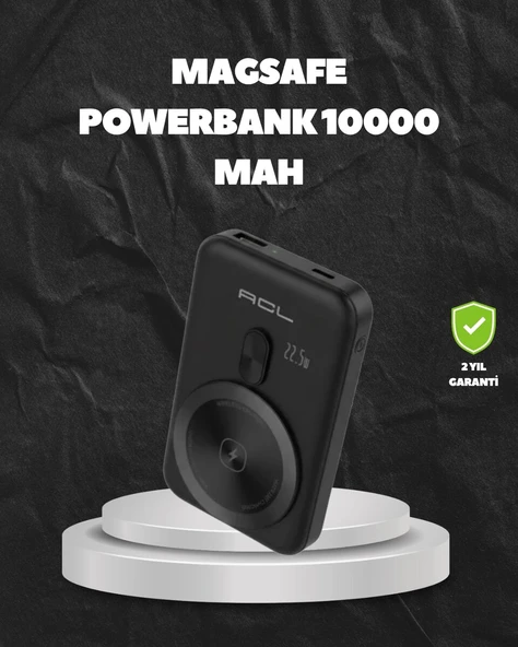 MagSafe Uyumlu Kablosuz Powerbank Taşınabilir Hızlı Şarj ürün görseli 1