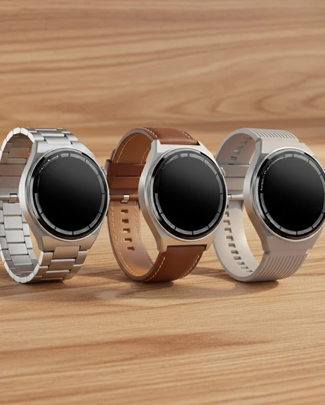 Torch Özellikli AMOLED Ekranlı Akıllı Saat Uzun Pil ürün görseli 1