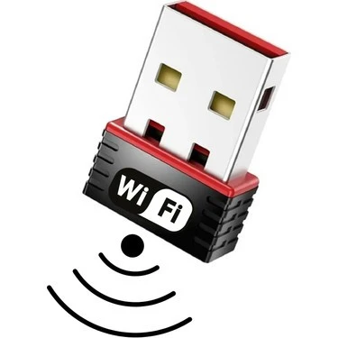 USB Wifi Adaptörü Kablosuz Internet Alıcı Ağ Kartı Masaüstü Bilgisayar Pc 300 Mbps 802.11N ürün görseli 1
