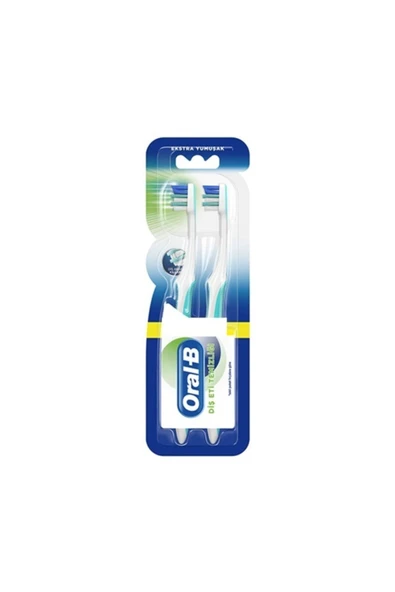 Oral-B Oral B Diş Fırçası Diş Eti Temizliği 1+1 Ekstra Yumuşak-Soft ürün görseli 1