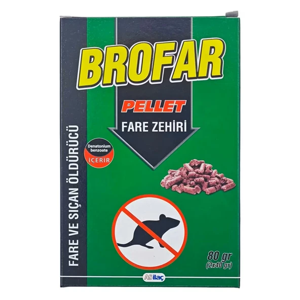 Brofar Pellet Fare Zehiri 80 gr ürün görseli 1
