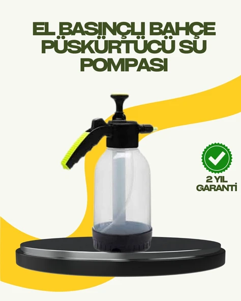 Manuel Basınçlı Köpük Püskürtücü Ayarlanabilir Nozullu 2 Litre Araba Yıkama ürün görseli 1