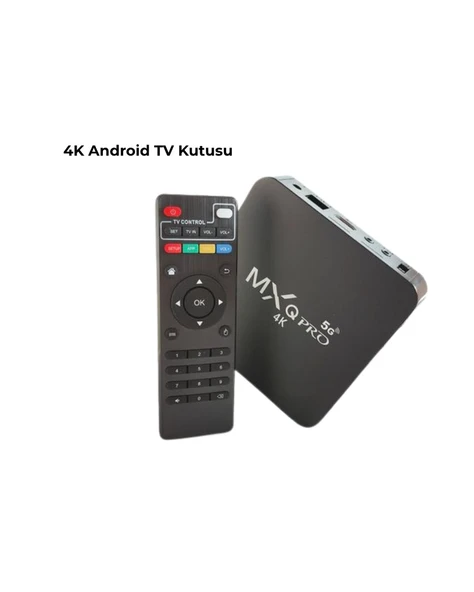 4K Smart TV Box ürün görseli 1