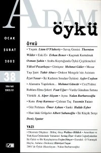 Adam Öykü 38 Ocak   Şubat 2002 ürün görseli 1