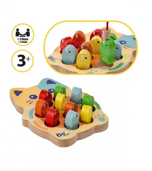 Smart Ahşap Balık Tutma Oyunu - Resim 3