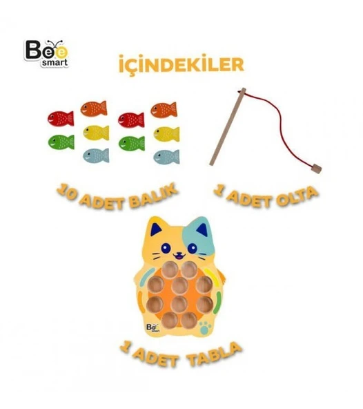Smart Ahşap Balık Tutma Oyunu - Resim 4