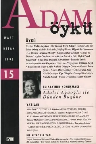 Adam Öykü 15 Mart Nisan 1998 ürün görseli 1