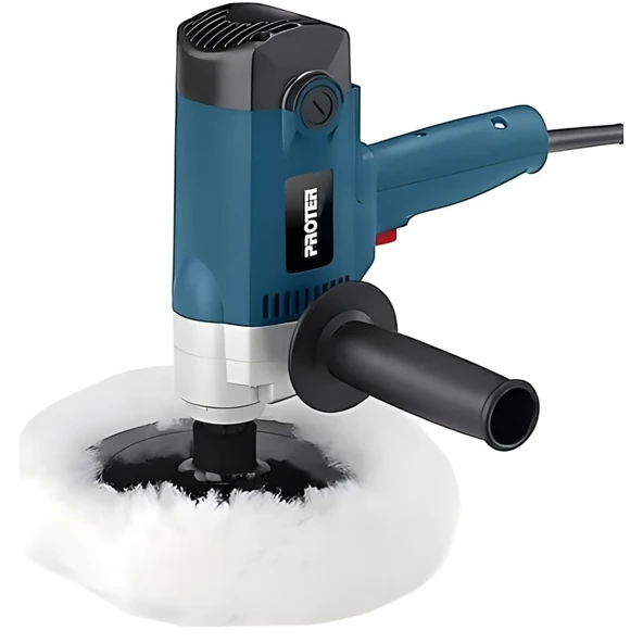 Proter PL 178 E 180 mm  1010 W Elekt.Hız Oto Polisaj ve Döşeme Temizleme Makinesi P1EA247 ürün görseli 1