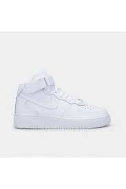 NİKE AİR FORCE 1 MİD TRİPLE WHİTE - Resim 5