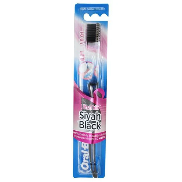Oral-B Diş Fırçası UltraThin Progum Black ürün görseli 1