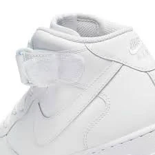NİKE AİR FORCE 1 MİD TRİPLE WHİTE - Resim 7