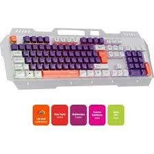 POLO SMART PGM36 GAMING KLAVYE LED RGB AYDINLATMA TELEFON SABİTLEME ALANLI ürün görseli 1