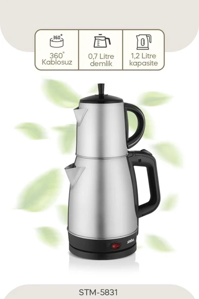 Sinbo STM-5831 Çelik Çay Makinesi - Resim 2