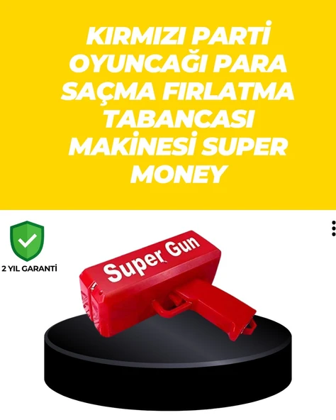 Partiler ve Sosyal Medya İçerikleri İçin Etkili Kâğıt Atma Oyuncağı ürün görseli 1