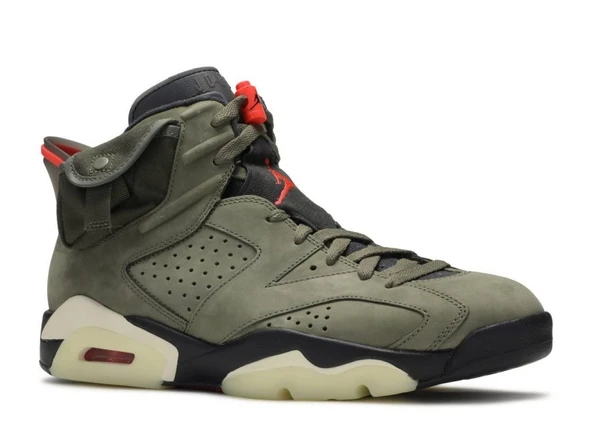 Nike Air Jordan 6 Retro Travis Scott - Resim 3