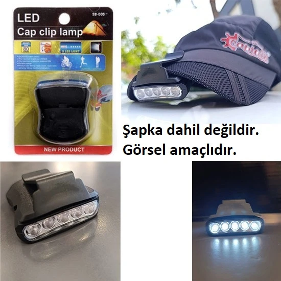 Captain 8011 Şapkaya Takılan Kafa Feneri ürün görseli 1