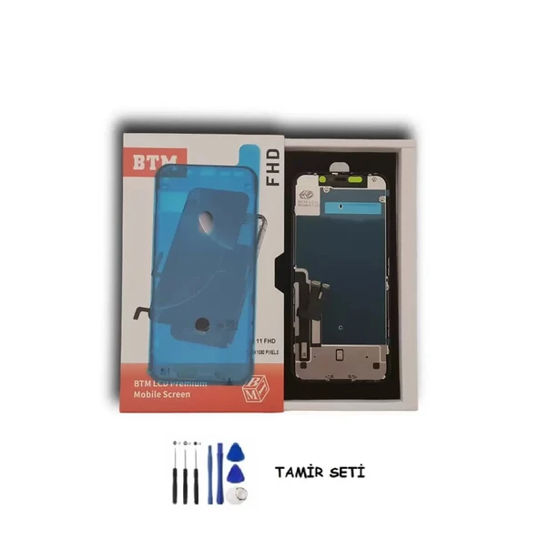 Tkgz - iPhone 14 Lcd Ekran Dokunmatik A kalite - Btm + Tamir Seti ürün görseli 1