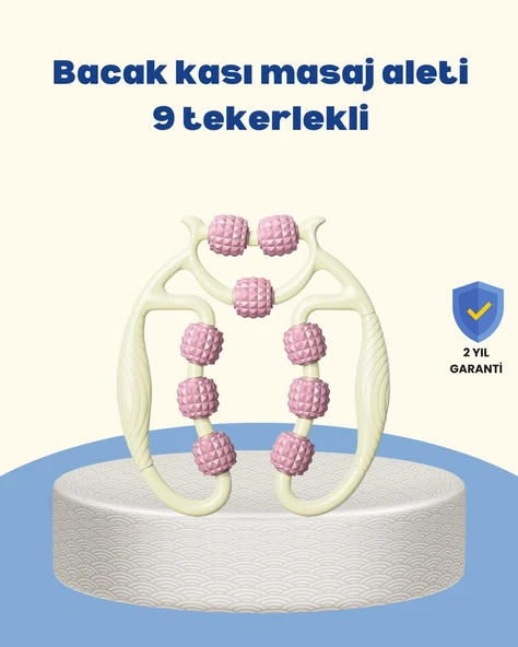 Dayanıklı Plastik Kas Masaj Rulosu Selülit Karşıtı ürün görseli 1