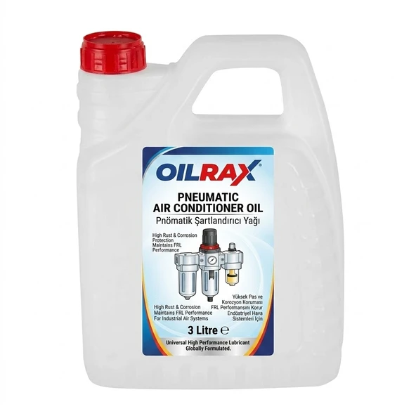 OILRAX PNÖMATİK ŞARTLANDIRICI YAĞ - 3 LİTRE ürün görseli 1