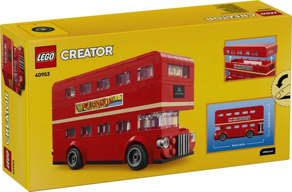 Lego iconic Londra Otobüsü 40953 - Resim 4