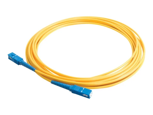 Fiber optik internet kablosu 7 Metre Sc/upc-Sc/upc Singlemode Simplex Lszh Ev ve Ofis Internet bağlantısı Için Uygundur ürün görseli 1