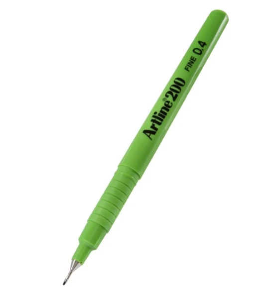 Artline Fineliner İnce Uçlu Kalem 0,4 Fıstık Yeşili ürün görseli 1
