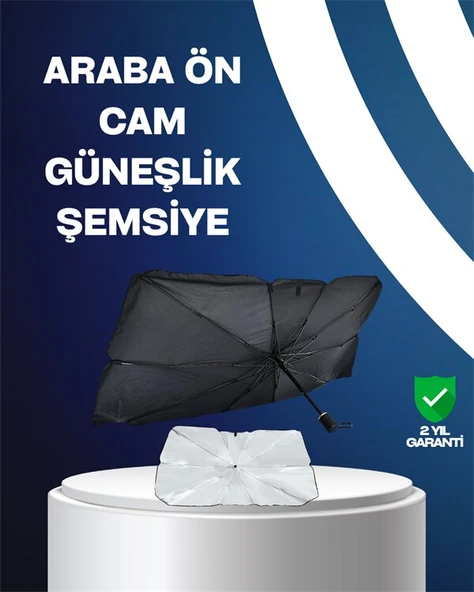 Isı ve UV Engelleyici Güneşlik – 360° Bükülebilir Şemsiye Sapı ile Konfor ürün görseli 1