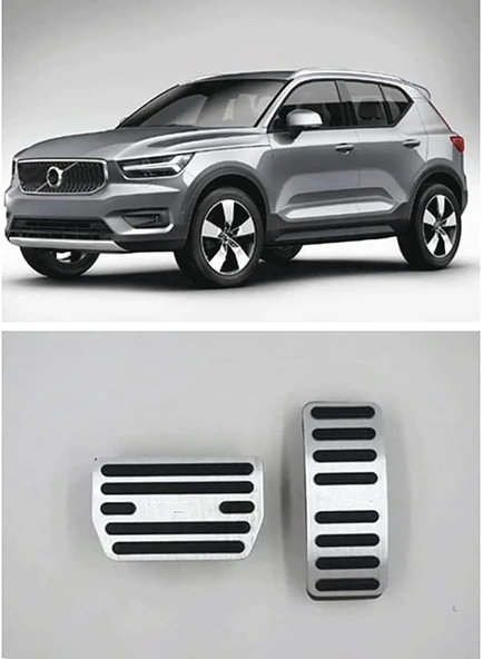 Volvo XC40 Uyumlu Orijinal Otomatik Pedal Seti 2 Parça ürün görseli 1