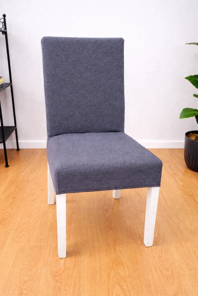 SANDALYE KILIFI ÖRTÜSÜ düz klasik model sandalye kılıfı bohem desen Düz sandalye kılıfı 1 Adet ürün görseli 1