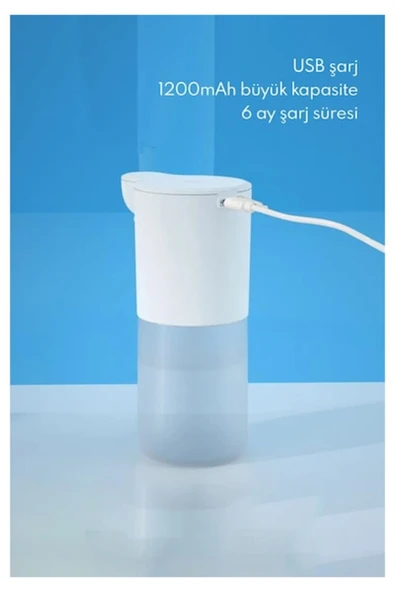 Sensörlü Otomatik Akıllı Sıvı Sabunluk NTL-JD-35ML - Resim 2