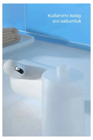 Sensörlü Otomatik Akıllı Sıvı Sabunluk NTL-JD-35ML - Resim 3