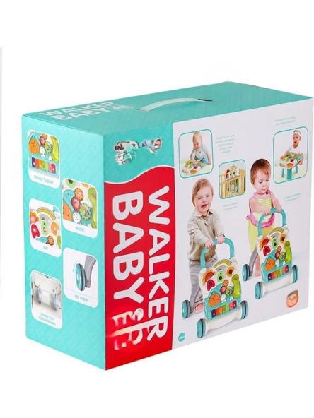 PİYANOLU 4 İN 1 BEBEK YÜRÜTEÇ - Resim 2