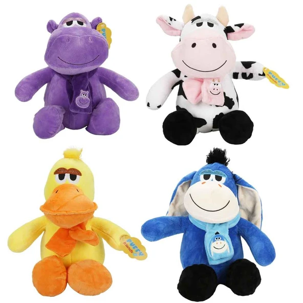S00004779 PELUŞ EĞLENCELİ HAYVANLAR 25CM -SUN ürün görseli 1