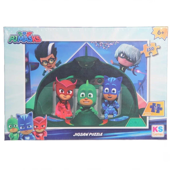 KSGamesPijamaskeliler150ParçaPuzzle ürün görseli 1